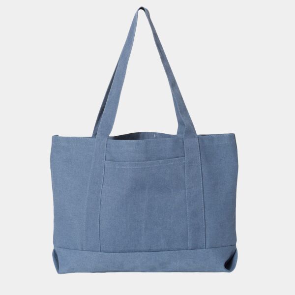 Seaside Cotton Pigment Dyed Resort Tote Thumbnail